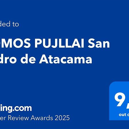 Hotel Domos Pujllai San Pedro De Atacama Exterior foto